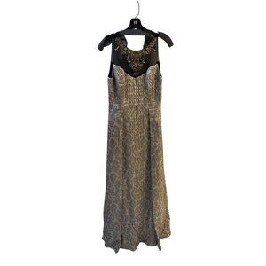 Badgley Mischka Gold Gown
